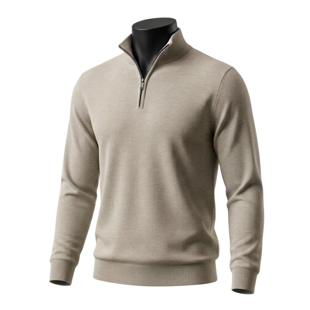 Lightweight Zip Sweater