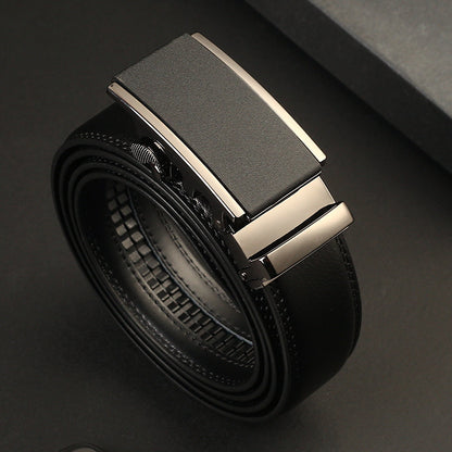 Embossed Leather Belt