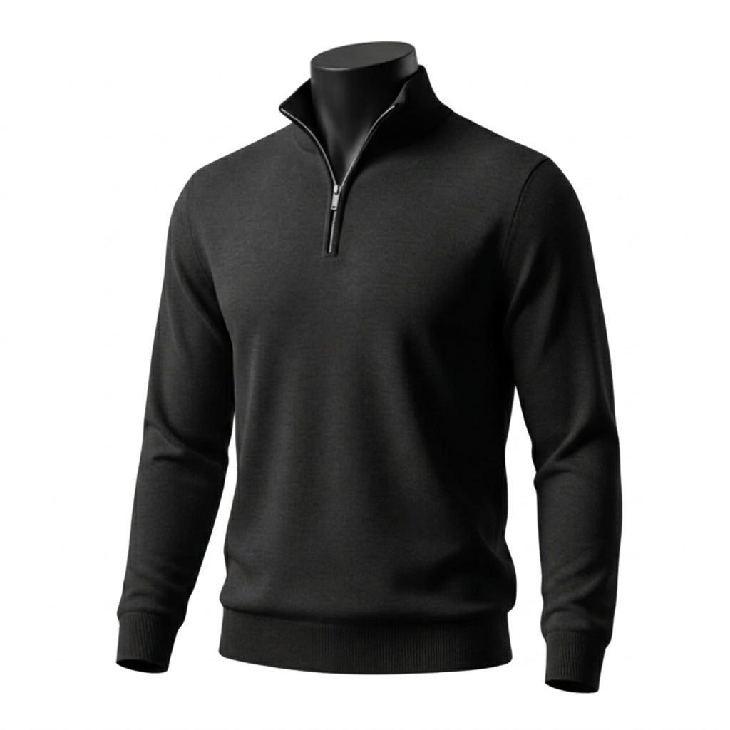 Lightweight Zip Sweater