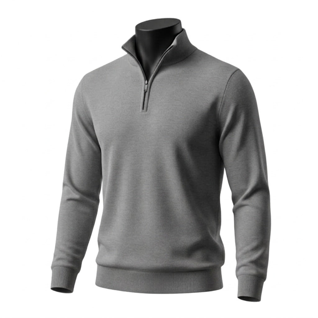 Lightweight Zip Sweater
