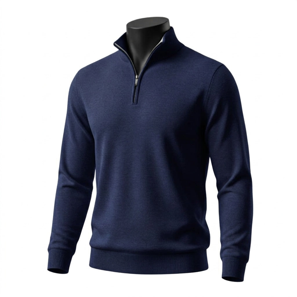 Lightweight Zip Sweater