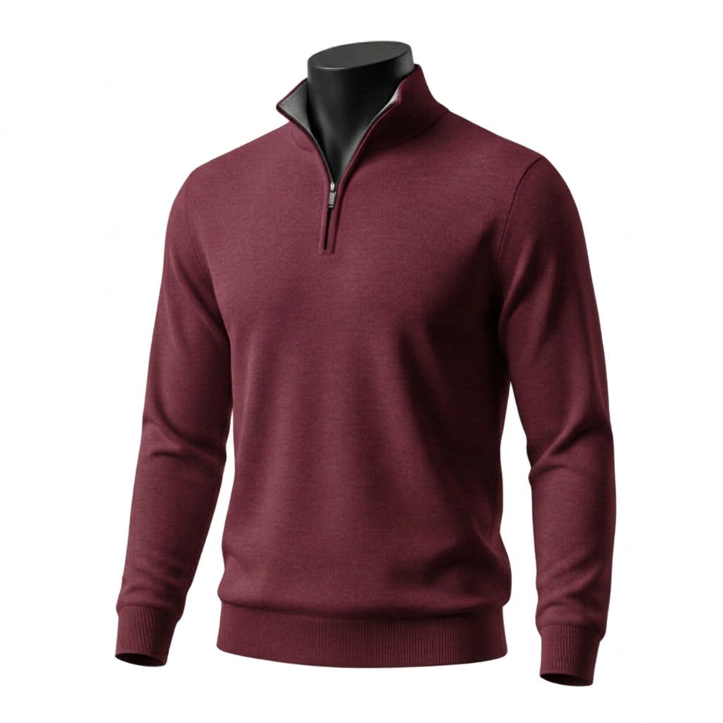 Lightweight Zip Sweater